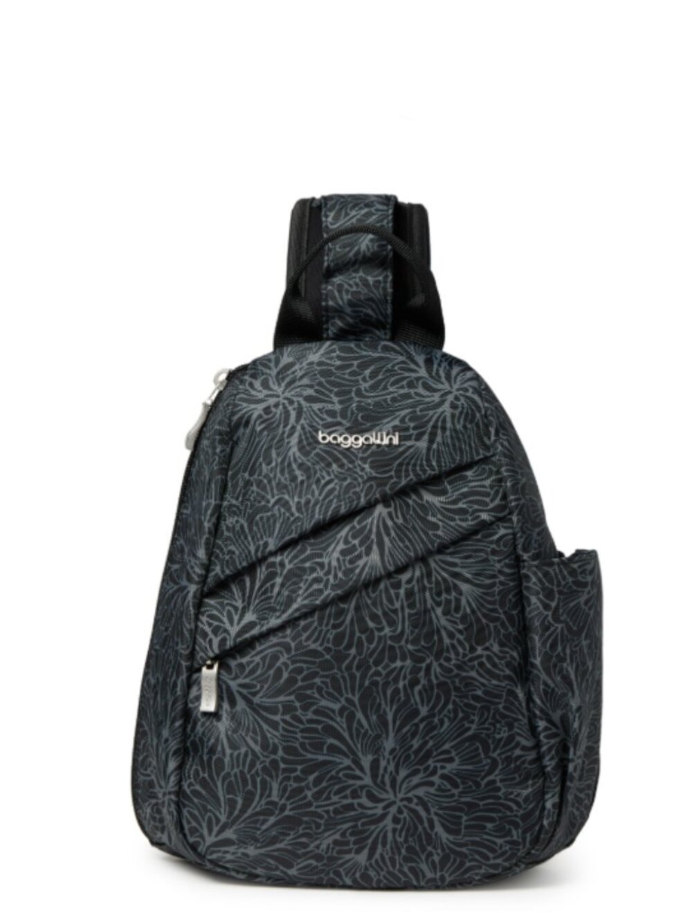 NWOT Baggallini Midnight Blossom Sling Bag